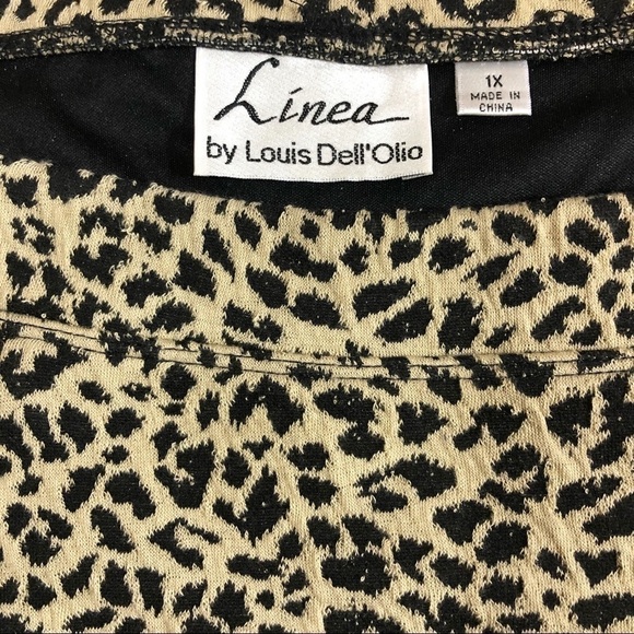 LINEA By Louis Dell'Olio Leopard Print Mini Skirt - Picture 2 of 6